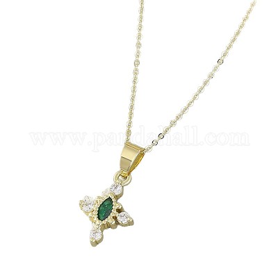 Комплект украшений из латуни с микропаве из кубического циркония FS-WG607C5-01-1