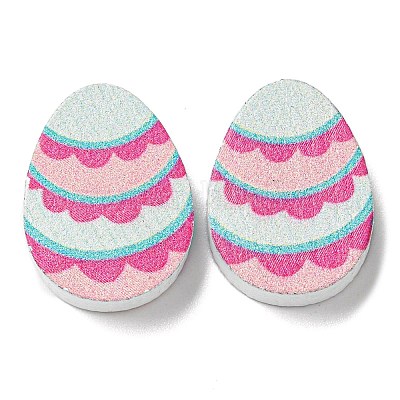 Печатные деревянные бусины WOOD-G022-30D-1