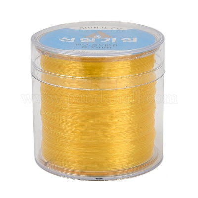 Корейская эластичная эластичная нить с круглыми кристаллами EW-Z002-02A-0.7mm-1