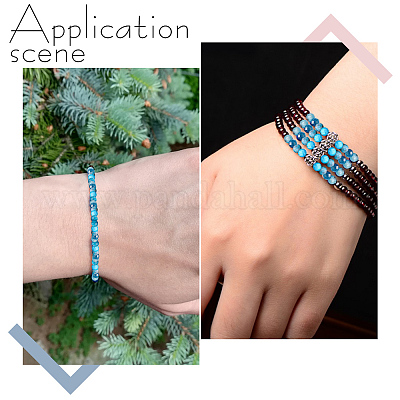 2 нити натуральных апатитовых бусин нити G-HY0001-94-1