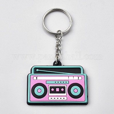 Подвесной брелок из пвх KEYC-WH0053-008A-1