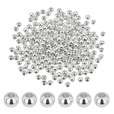 300 шт. латунные распорные бусины для покрытия стойки KK-PH0012-43B-S-1