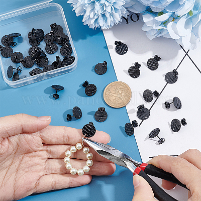 40 шт. ионное покрытие (IP) 304 нержавеющая сталь гвоздики фурнитура для сережек STAS-UN0040-65-1