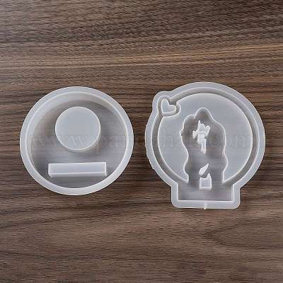 Подсвечник своими руками из силиконовой Молды DIY-K073-11B-1