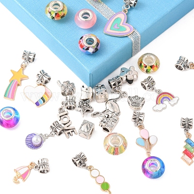 Набор для изготовления браслетов в европейском стиле своими руками DIY-YW0005-32-1