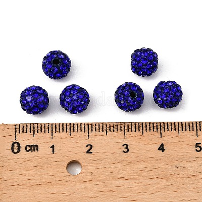 Pave disco бусины&nbsp;RB-H258-10MM-206-1