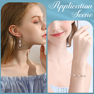 60шт натуральные пресноводные бусины из ракушек BSHE-SC0001-17-1