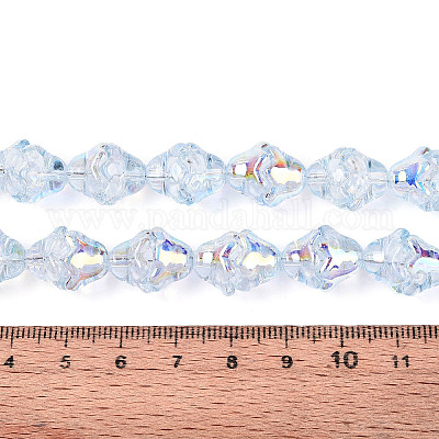 Гальванизируйте прозрачное стекло бисер нитей EGLA-N020-03G-1