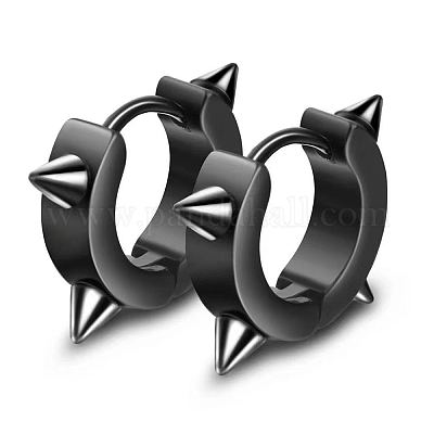 Orecchini a cerchio in acciaio inox&nbsp;PW-WG73897-05-1