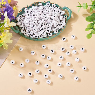 500шт акриловые бусины&nbsp;SACR-TA0001-55V-1