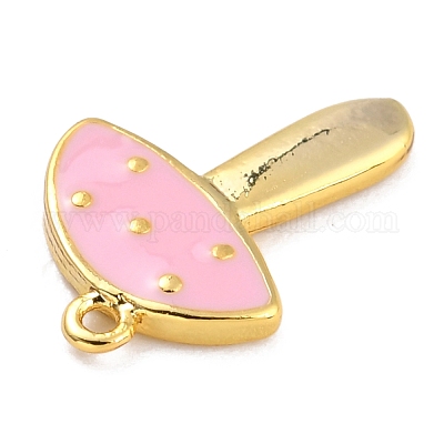 Подвески с латунной эмалью на осеннюю тематику KK-P197-18G-1