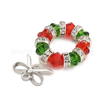 Стеклянные подвески на рождественскую тематику PALLOY-TA00163-1