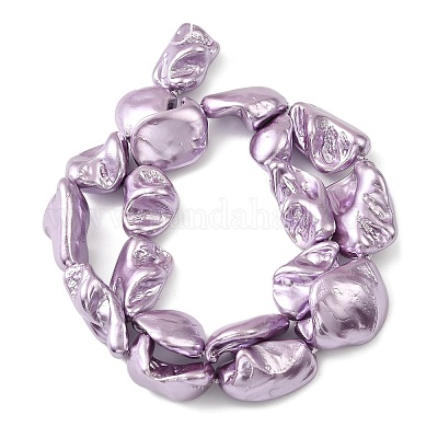 Гальванические оболочки жемчужные бусы пряди BSHE-A001-01D-1