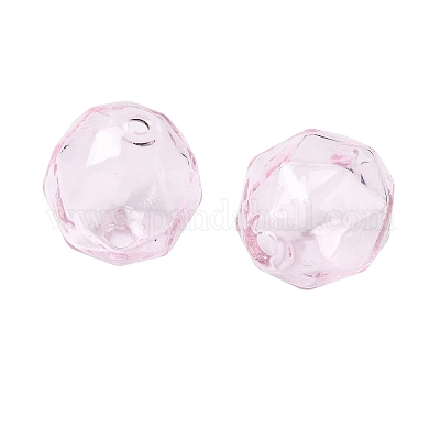 Abalorios de vidrio transparentes&nbsp;LS-GLAA-A041-01A-05-1