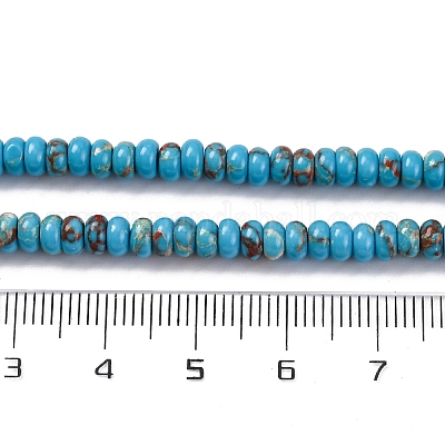 Синтетические окрашенные нити императорской яшмы G-K343-C39-04-1