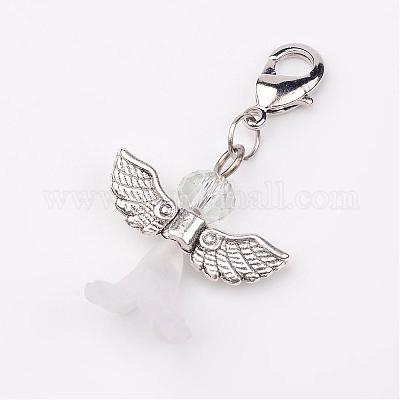 Стеклянные подвески в тибетском стиле HJEW-JM00190-1