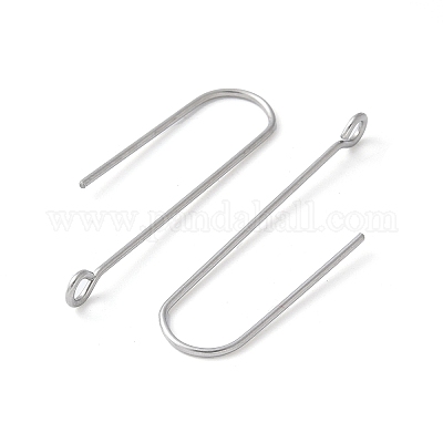 Крючки для сережек из хирургической нержавеющей стали 316 STAS-Z124-02D-P-1