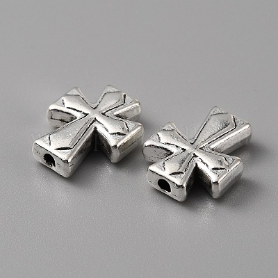 Сплавочные овальные бусины тибетского стиля &nbsp;FIND-TAC0009-55AS-1