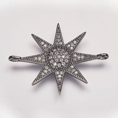 Латунные микро проложить кубических соединения циркония ZIRC-P049-17B-1