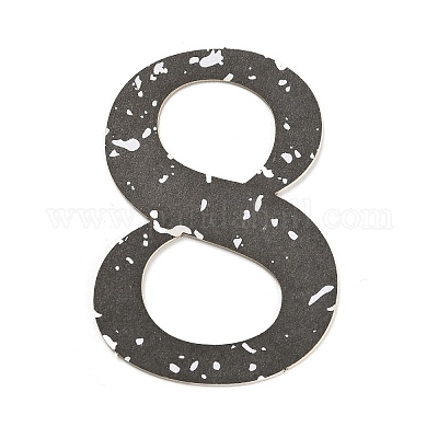 20шт. водонепроницаемые наклейки с ретро-цифрами STIC-P015-B06-1