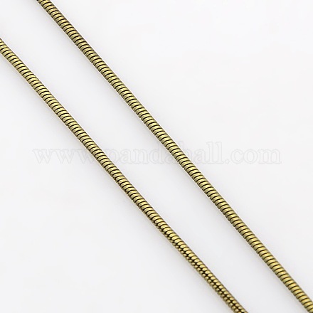 Cadena de la serpiente de bronce soldada X-CHC-L002-01-1