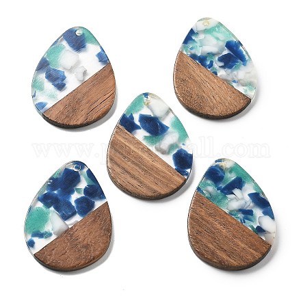 Подвески из смолы и ореха FIND-R051-04C-1
