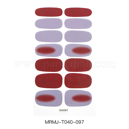 Nagelkunstaufkleber der vollen Abdeckung MRMJ-T040-097-1