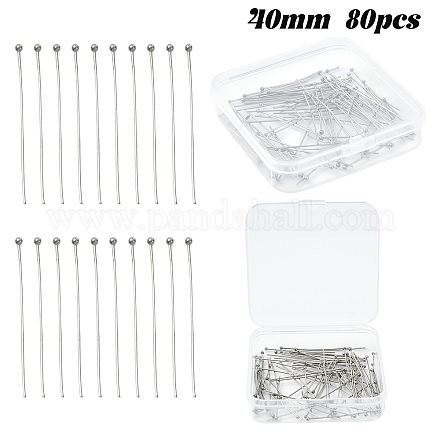 80 шт. штифты с шаровой головкой из нержавеющей стали 304&nbsp;STAS-YW0002-88-1