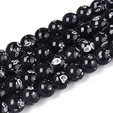 Выпечка краска бисер пряди X1-DGLA-N015-8mm-10-1