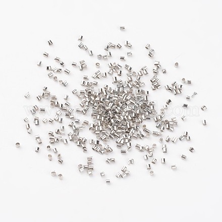 Perles à écraser en laiton  E001-1