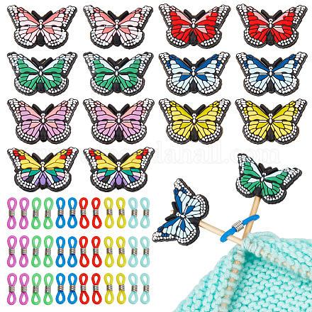 Силиконовые фиксаторы для спиц-бабочки SIL-NB0001-27-1