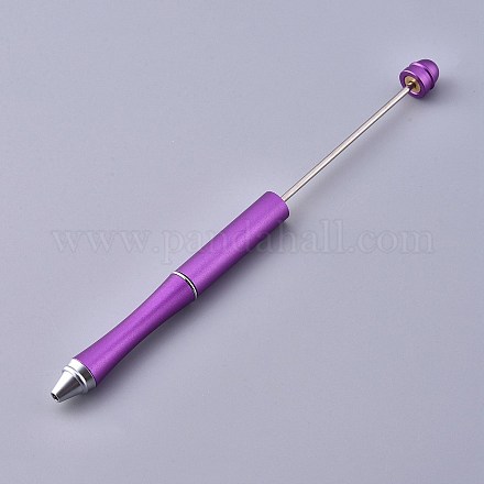 Bolígrafos de plástico con cuentas AJEW-L082-B01-1