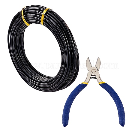 DIY Wire Wrapped Jewelry Kits DIY-BC0011-81G-01-1