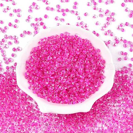 6/0 внутренний цвет прозрачный стеклянный бисер X1-SEED-T007-07I-1