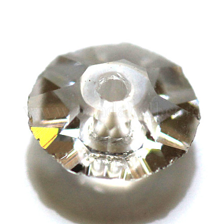 Abalorios de cristal austriaco de imitación SWAR-F061-3x6mm-01-1