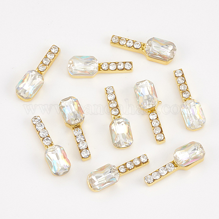 Cabochons Diamante de imitación de la aleación MRMJ-T015-20B-1