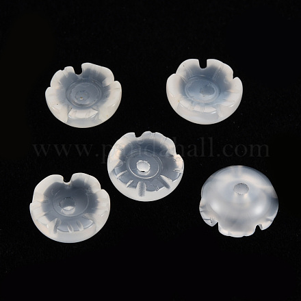 Perle naturali di agata bianca G-T122-50C-1