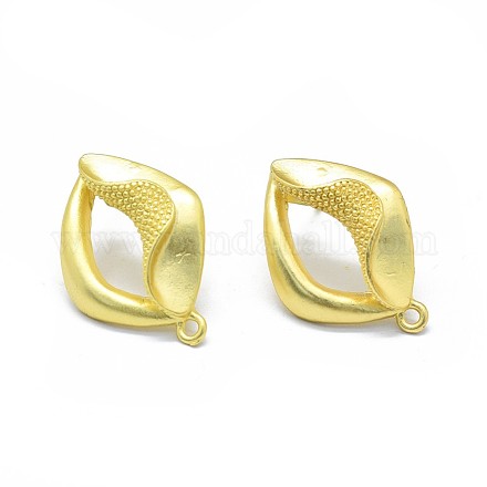 Accessoires de clous d'oreilles en alliage PALLOY-F255-09MG-1