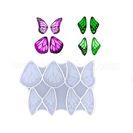 Diy Schmetterlingsflügel Anhänger Silikonformen DIY-C072-02-1