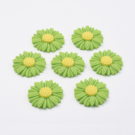 Opaque Resin Cabochons CRES-B1293-A24-1