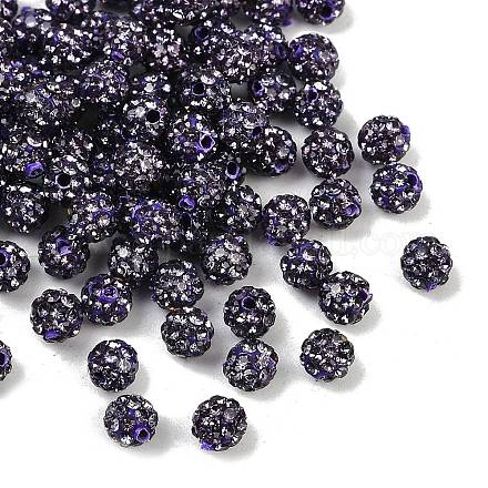 Бусины со стразами RB-A053-4mm-18-1