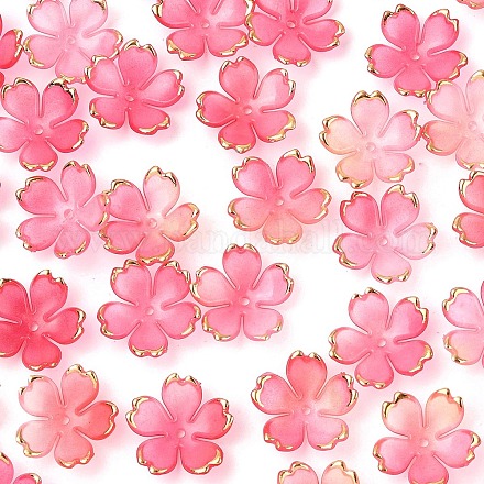 50 шт. акриловые колпачки для бусин OACR-YW0002-67A-1