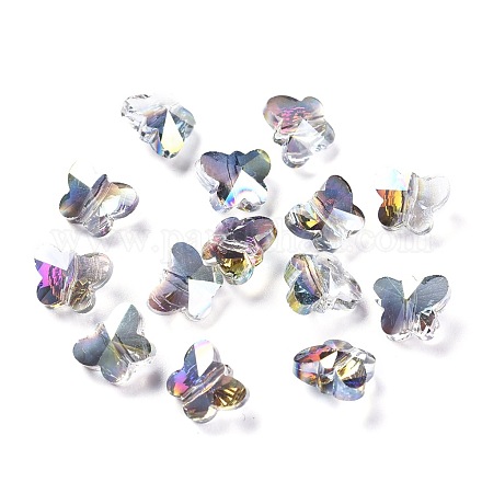 Plaquent perles de verre X-EGLA-R092-03-1