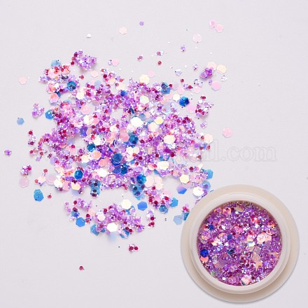 Shiny Nail Art Glitter Flakes MRMJ-T063-364J-1