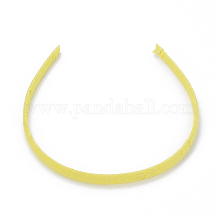 Accessoires pour cheveux accessoires de bande de cheveux en plastique uni OHAR-S195-02B-1