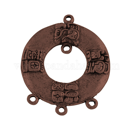 Tibetan Style Alloy Chandelier Components Links TIBE-22983-R-NR-1