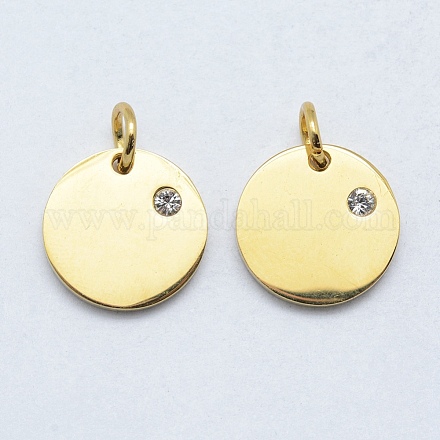 316 Surgical Stainless Steel Pendants STAS-K178-06G-1