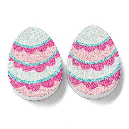 Печатные деревянные бусины WOOD-G022-30D-1