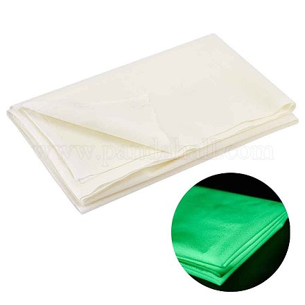 Tissu super doux en polyester lumineux DIY-WH0502-85B-1