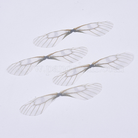Polyester Fabric Wings Crafts Decoration X-FIND-S322-003C-1